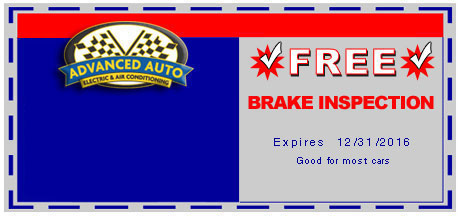 Brake Inspection Coupon